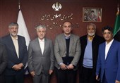 اعطای احکام ریاست ثوری و رضوانی از سوی وزیر ورزش و جوانان + عکس