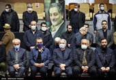 مراسم تشییع پیکر محمدرضا یزدانی‌خرم