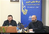 حسین دلاوری و  سعید سعادتی معاون فرهنگی کانون های مساجد 