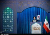  ایراد خطبه های نماز جمعه توسط حجت الاسلام سید محمدحسن ابوترابی‌فرد امام جمعه موقت تهران 