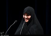 سخنرانی  جمیله‌سادات علم‌الهدی همسر رئیس جمهور در مراسم بزرگداشت روز زن 
