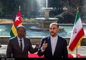 حسین امیر عبداللهیان وزیر امور خارجه و رابرت دوسی وزیر امور خارجه توگو 