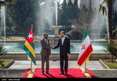 حسین امیر عبداللهیان وزیر امور خارجه و رابرت دوسی وزیر امور خارجه توگو 