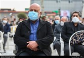 حضور ایرج مسجدی سفیر جمهوری اسلامی ایران در بغداد درمراسم اربعین سفیر مجاهد یمن شهید حاج حسن ایرلو