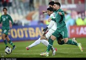 دیدار تیم های ملی فوتبال ایران و عراق