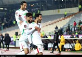 دیدار تیم های ملی فوتبال ایران و عراق