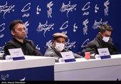محمد اقبالی در نشست خبری فیلم سینمایی درب درآخرین روز چهلمین جشنواره فیلم فجر