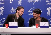هادی محقق در نشست خبری فیلم سینمایی درب درآخرین روز چهلمین جشنواره فیلم فجر