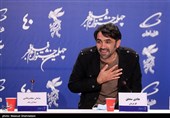 هادی محقق در نشست خبری فیلم سینمایی درب درآخرین روز چهلمین جشنواره فیلم فجر