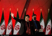 جشن پیروزی انقلاب اسلامی در برج آزادی