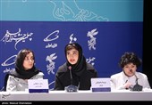 پریسا شاهولیان در نشست خبری فیلم سینمایی نمور در آخرین روز چهلمین جشنواره فیلم فجر