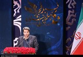 سخنرانی محمد خزایی رییس سازمان سینمایی در مراسم اختتامیه چهلمین جشنواره فیلم فجر