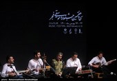 اجرای گروه نوای سیمره به خوانندگی و آهنگسازی مهران غضنفری در چهارمین شب جشنواره موسیقی فجر