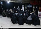 وداع با پیکر شهید مدافع حرم امیرعلی محمدیان