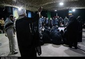 وداع با پیکر شهید مدافع حرم امیرعلی محمدیان