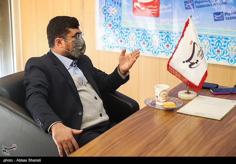 حضور فرمانده سپاه استان البرز در دفتر خبرگزاری تسنیم کرج