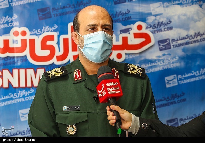 حضور فرمانده سپاه استان البرز در دفتر خبرگزاری تسنیم کرج