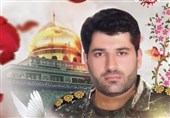 وداع مردم خوزستان با شهید مدافع حرم احسان کربلایی‌پور در اهواز + فیلم