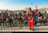 جشن نوروزی کودکان کار در کوره های آجرپزی