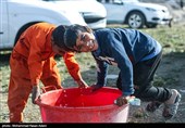 جشن نوروزی کودکان کار در کوره های آجرپزی