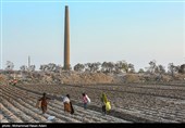 جشن نوروزی کودکان کار در کوره های آجرپزی