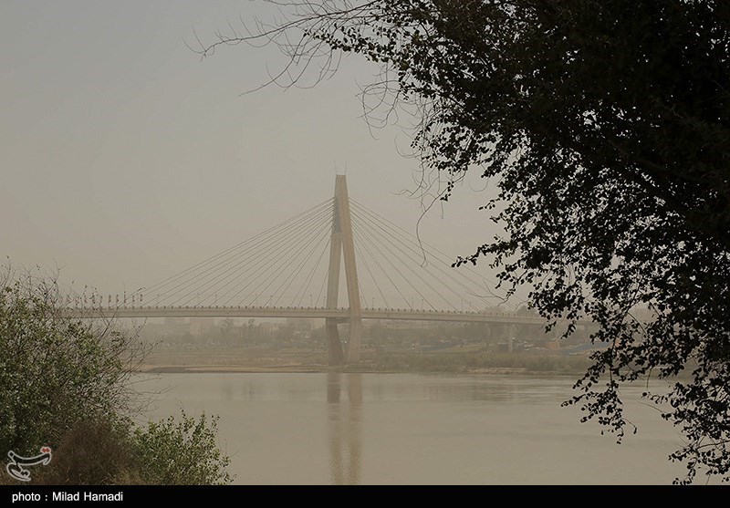 گرد و غبار در خوزستان