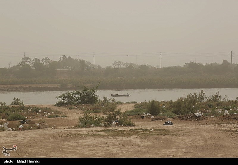 گرد و غبار در خوزستان