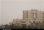 موج گردوغبار همچنان در خوزستان جولان می‌دهد