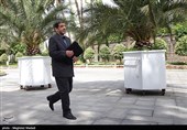 عزت‌الله ضرغامی وزیر میراث فرهنگی و گردشگری در  حاشیه جلسه امروز هیئت دولت