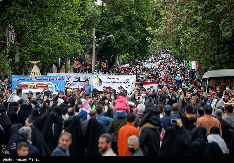 راهپیمایی روز قدس , استانداری کرمانشاه ,