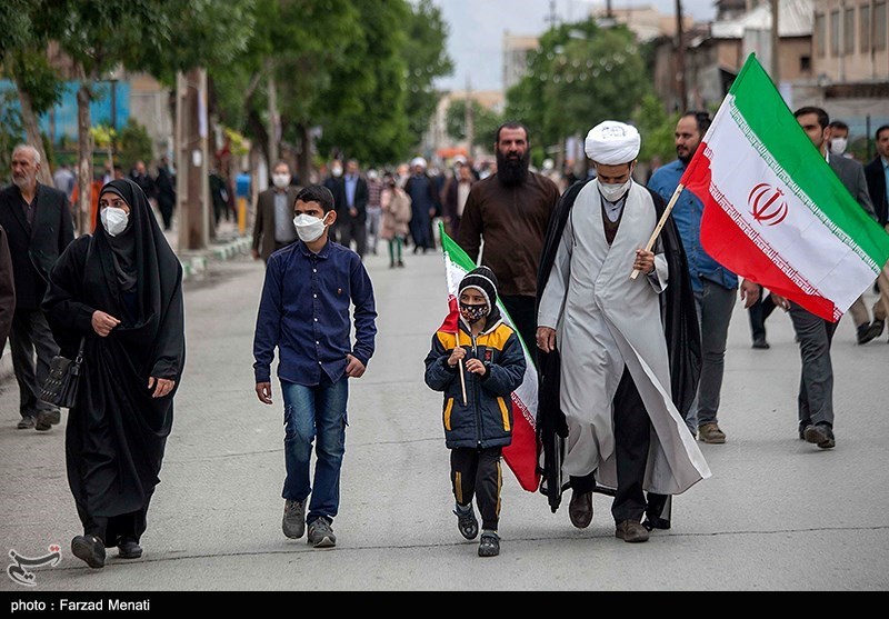 راهپیمایی روز قدس , استانداری کرمانشاه ,
