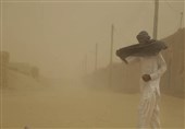 طوفان گردوخاک درسیستان؛ زابل زیر تازیانه باد 122 کیلومتری