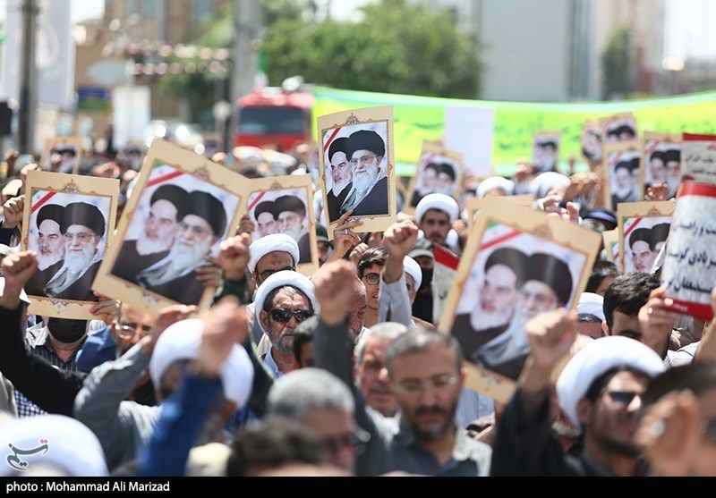 راهپیمایی سالروز 15 خرداد در قم