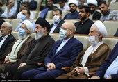 محمد باقر قالیباف رئیس مجلس شورای اسلامی در سومین اجلاس بین المللی فعالان مهدوی