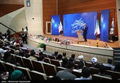 محمد باقر قالیباف رئیس مجلس شورای اسلامی در سومین اجلاس بین المللی فعالان مهدوی