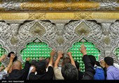 حال و هوای کربلا در شام میلاد امام رضا (ع) 