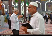 حال و هوای کربلا در شام میلاد امام رضا (ع) 