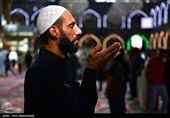حال و هوای کربلا در شام میلاد امام رضا (ع) 