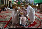 حال و هوای کربلا در شام میلاد امام رضا (ع) 