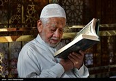حال و هوای کربلا در شام میلاد امام رضا (ع) 