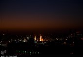 حال و هوای کربلا در شام میلاد امام رضا (ع)