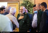  سرلشکر حسین سلامی فرمانده‌کل سپاه پاسداران انقلاب اسلامی در اولین همایش سراسری آماد و پشتیبانی دفاعی در گام دوم انقلاب 