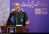 سردار نعمان غلامی فرمانده دانشگاه افسری امام حسین(ع) اولین همایش سراسری آماد و پشتیبانی دفاعی در گام دوم انقلاب 