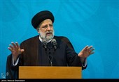 سخنرانی  سید ابراهیم رئیسی رئیس‌جمهور در  اجتماع مردمی هسته‌های جهاد و پیشرفت 