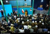 سخنرانی  سید ابراهیم رئیسی رئیس‌جمهور در  اجتماع مردمی هسته‌های جهاد و پیشرفت 