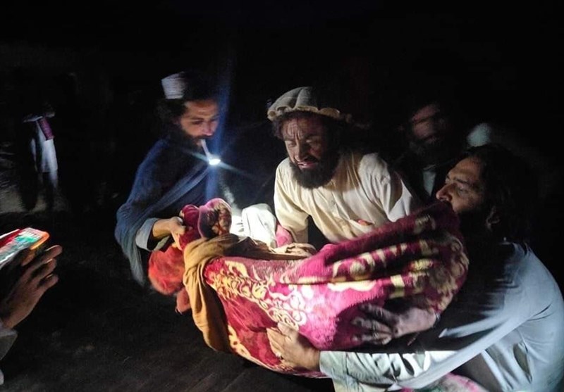 کشور افغانستان , زلزله , 