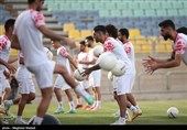 تمرین تیم فوتبال پرسپولیس