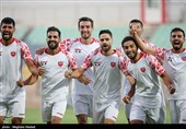 تمرین تیم فوتبال پرسپولیس