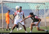 تمرین تیم فوتبال پرسپولیس
