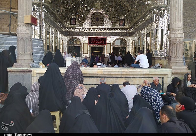 دعای عرفه , غبار روبی حرم حضرت عبدالعظیم حسنی (ع) , عبدالعظیم حسنی , 